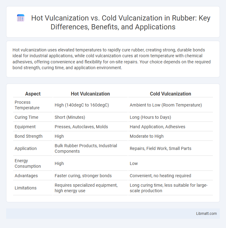 Hot Vulcanization vs. Cold Vulcanization in Rubber: Key Differences, Benefits, and Applications