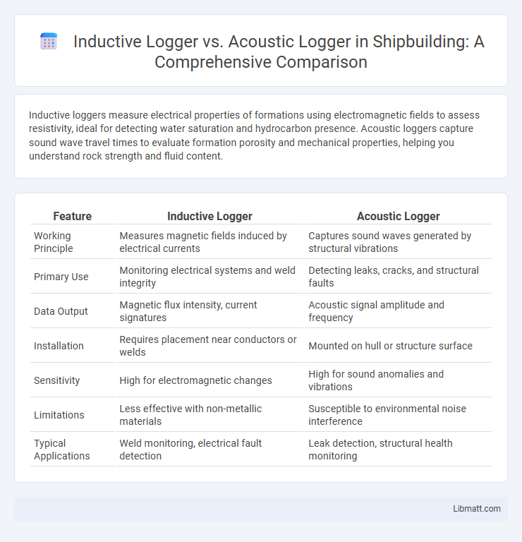 Inductive Logger vs. Acoustic Logger in Shipbuilding: A Comprehensive Comparison