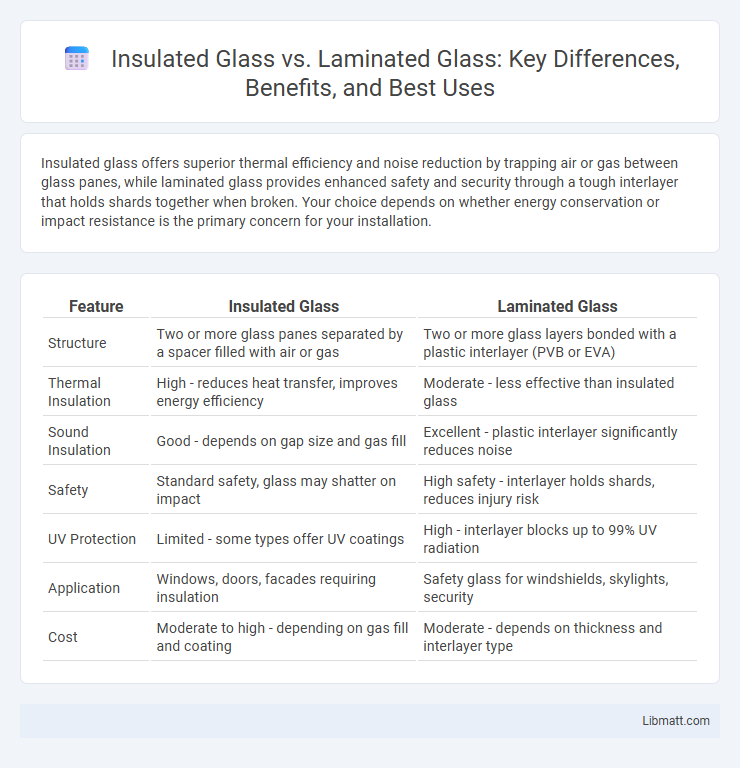 Insulated Glass vs. Laminated Glass: Key Differences, Benefits, and Best Uses