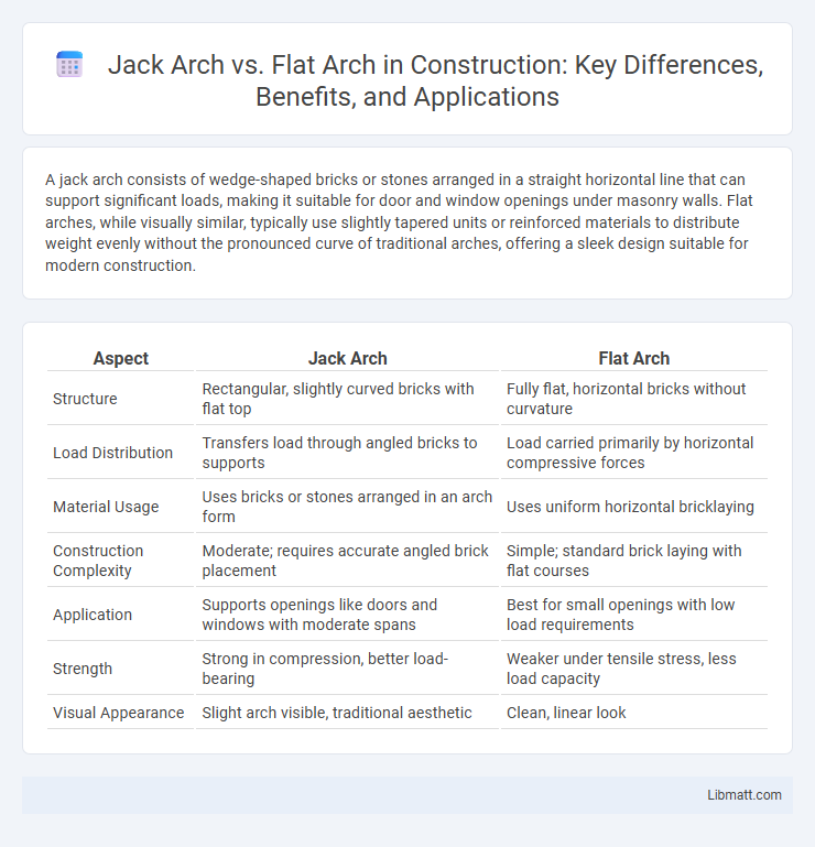Jack Arch vs. Flat Arch in Construction: Key Differences, Benefits, and Applications
