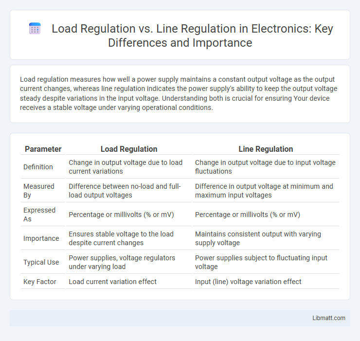 Load Regulation vs. Line Regulation in Electronics: Key Differences and Importance