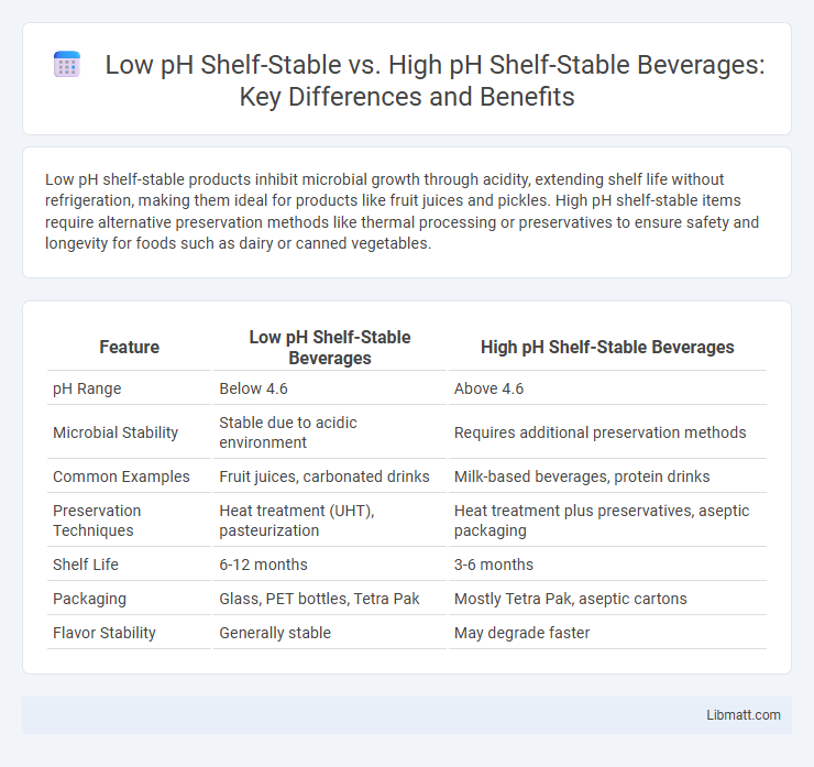 Low pH Shelf-Stable vs. High pH Shelf-Stable Beverages: Key Differences and Benefits