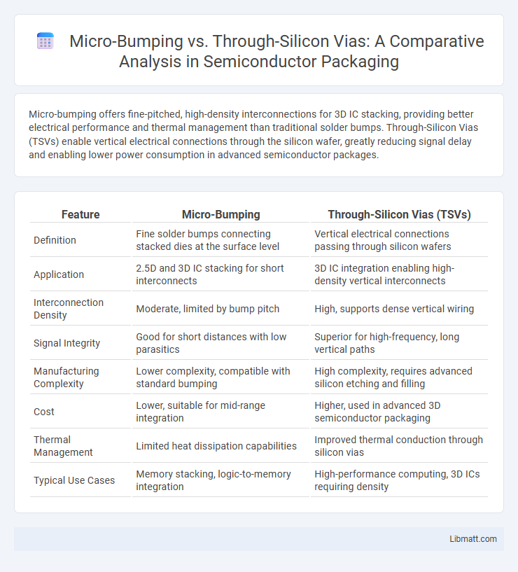 Micro-Bumping vs. Through-Silicon Vias: A Comparative Analysis in Semiconductor Packaging