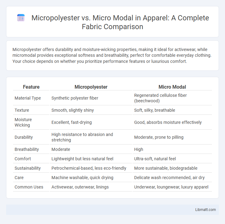 Micropolyester vs. Micro Modal in Apparel: A Complete Fabric Comparison
