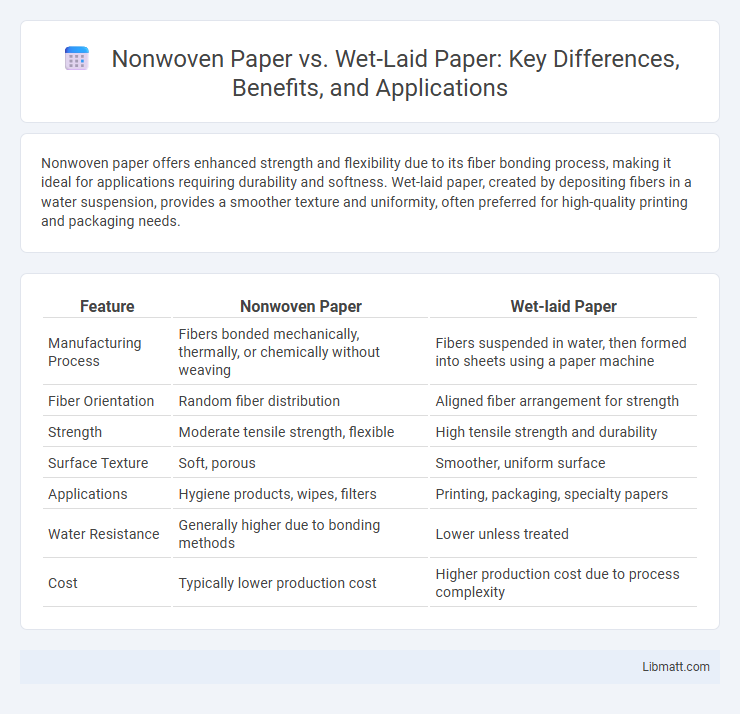 Nonwoven Paper vs. Wet-Laid Paper: Key Differences, Benefits, and Applications