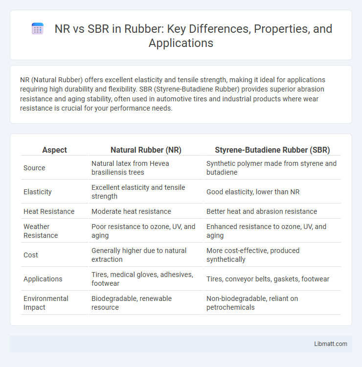 NR vs SBR in Rubber: Key Differences, Properties, and Applications