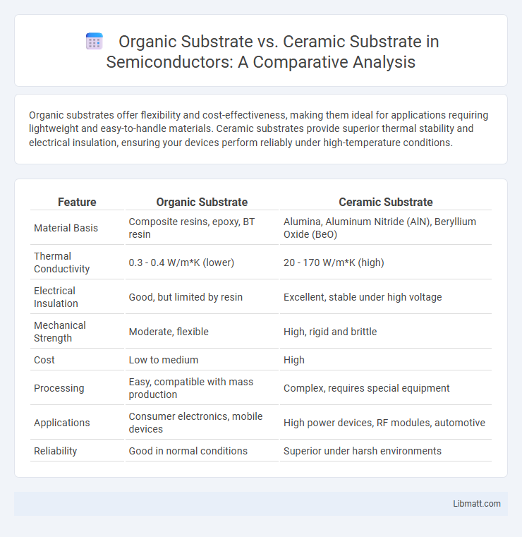 Organic Substrate vs. Ceramic Substrate in Semiconductors: A Comparative Analysis