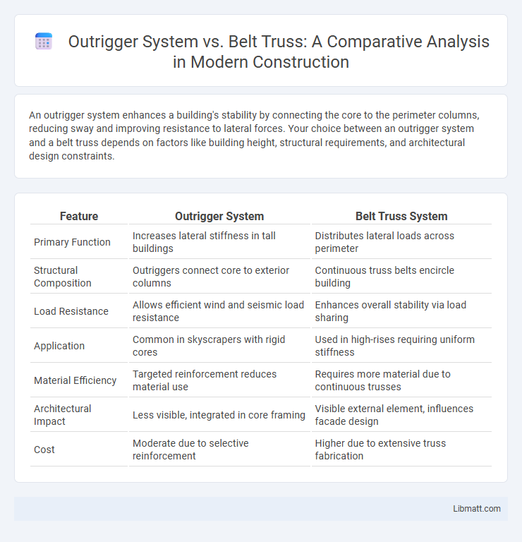 Outrigger System vs. Belt Truss: A Comparative Analysis in Modern Construction