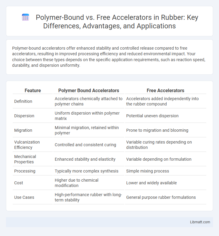 Polymer-Bound vs. Free Accelerators in Rubber: Key Differences, Advantages, and Applications