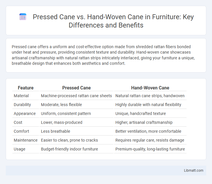 Pressed Cane vs. Hand-Woven Cane in Furniture: Key Differences and Benefits