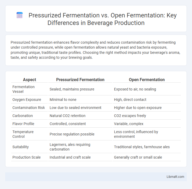 Pressurized Fermentation vs. Open Fermentation: Key Differences in Beverage Production