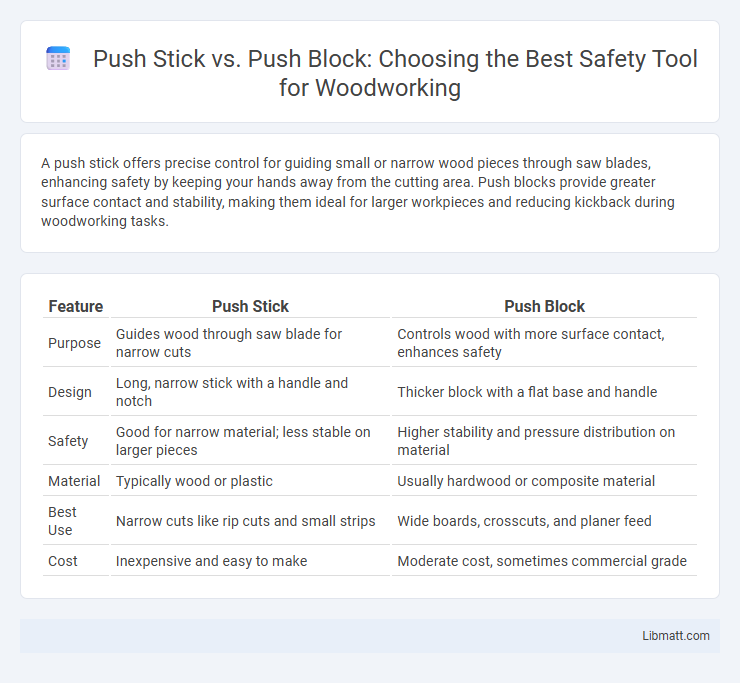 Push Stick vs. Push Block: Choosing the Best Safety Tool for Woodworking