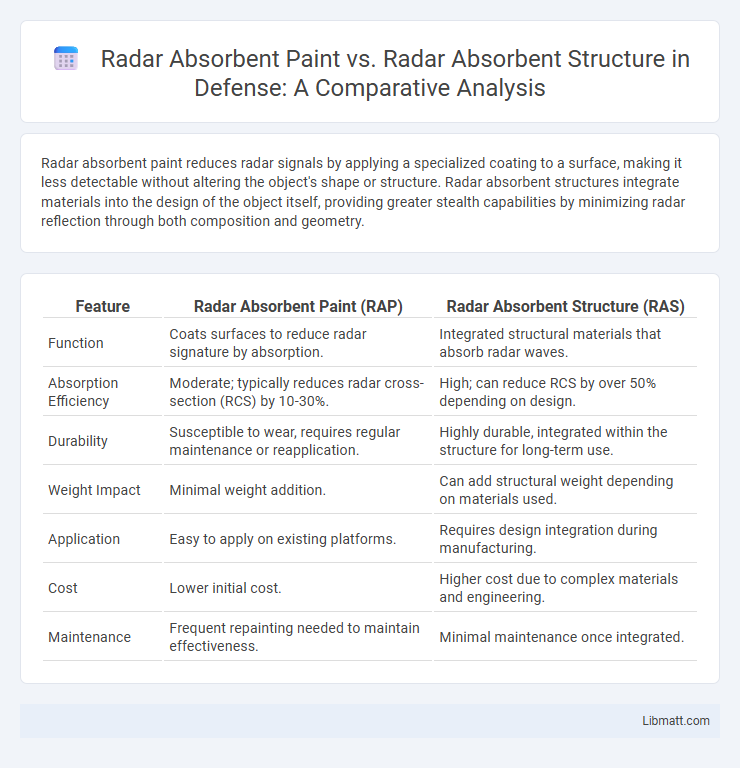 Radar Absorbent Paint vs. Radar Absorbent Structure in Defense: A Comparative Analysis