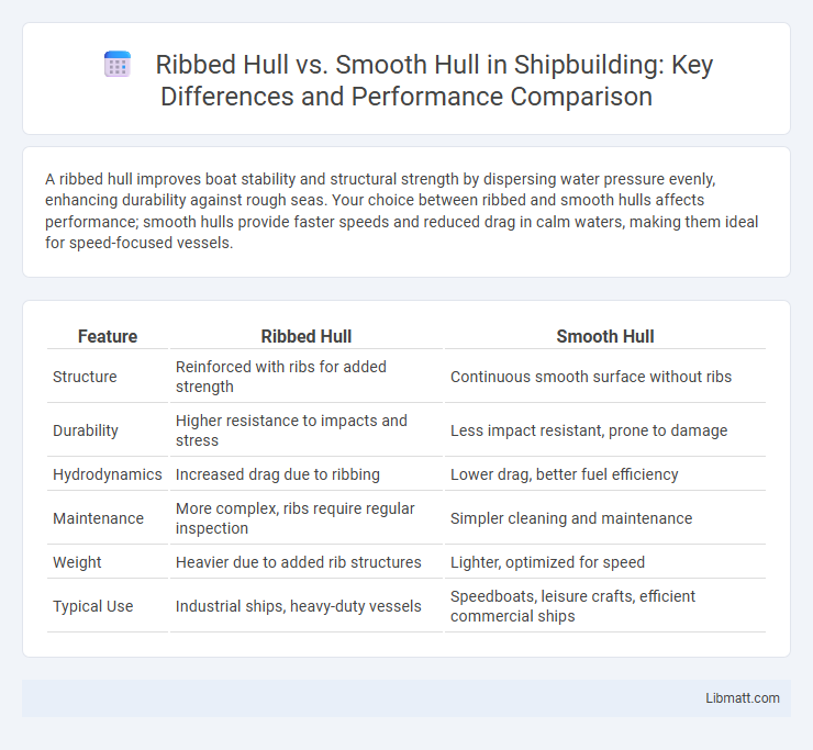 Ribbed Hull vs. Smooth Hull in Shipbuilding: Key Differences and Performance Comparison