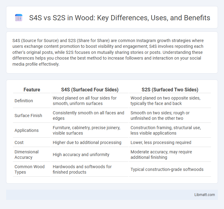S4S vs S2S in Wood: Key Differences, Uses, and Benefits