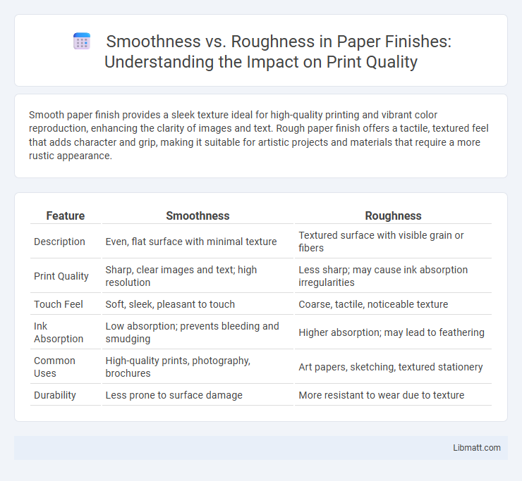 Smoothness vs. Roughness in Paper Finishes: Understanding the Impact on Print Quality