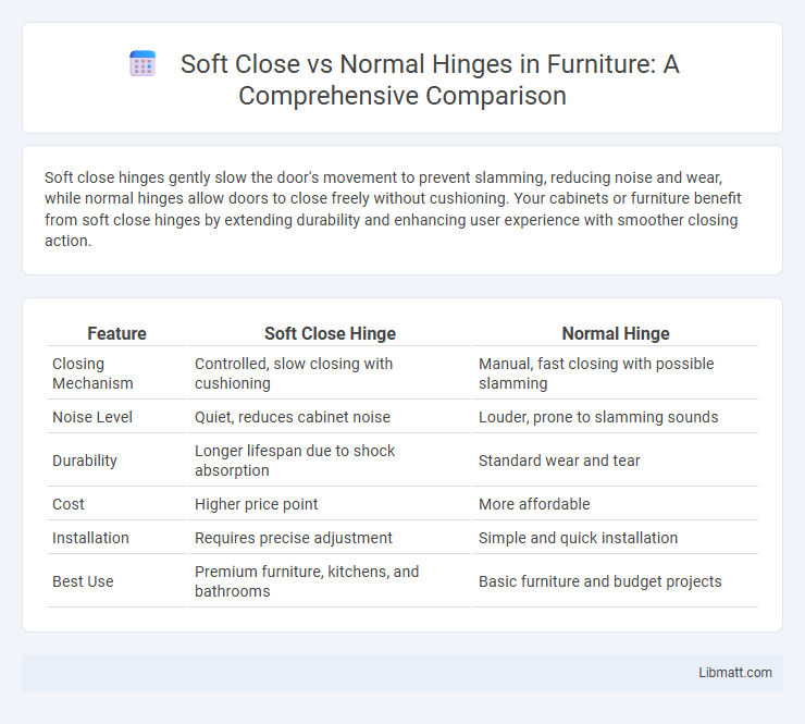 Soft Close vs Normal Hinges in Furniture: A Comprehensive Comparison