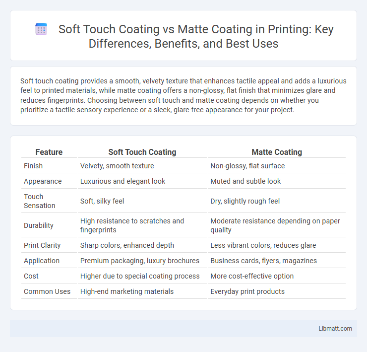 Soft Touch Coating vs Matte Coating in Printing: Key Differences, Benefits, and Best Uses