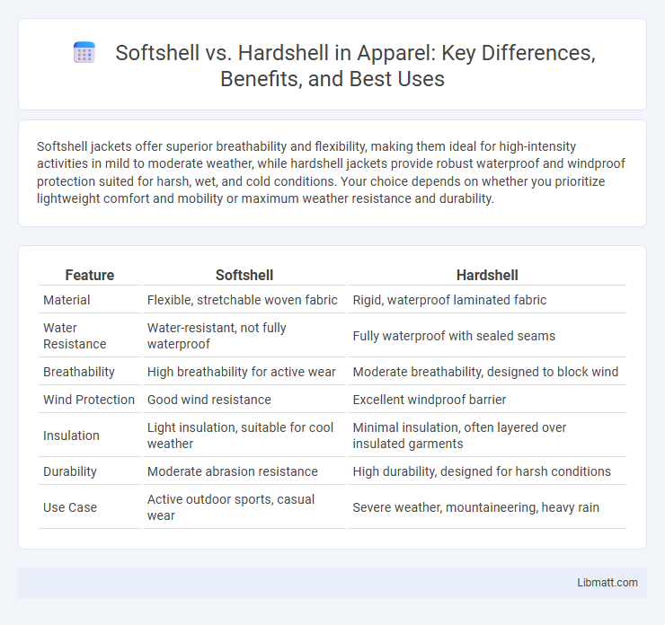 Softshell vs. Hardshell in Apparel: Key Differences, Benefits, and Best Uses
