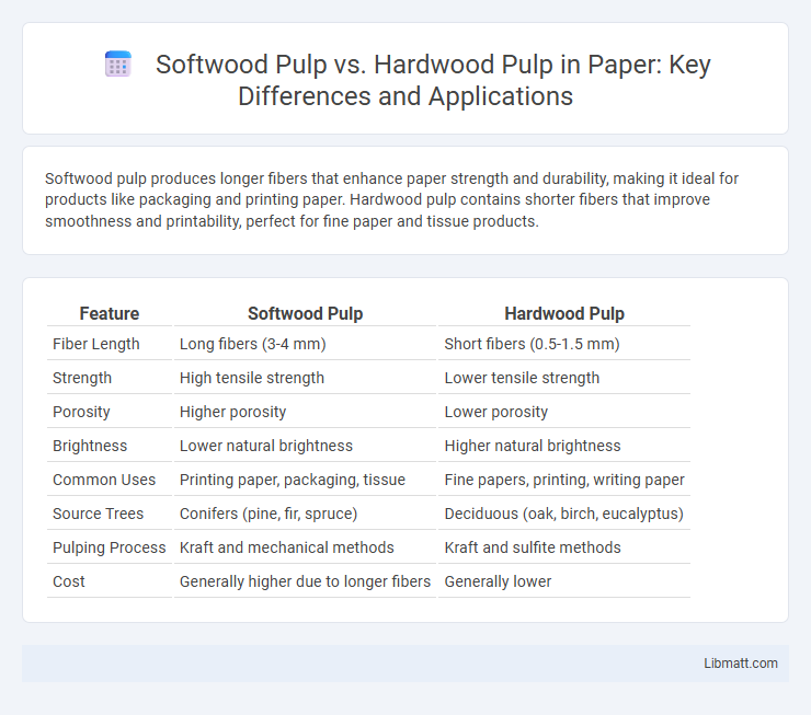 Softwood Pulp vs. Hardwood Pulp in Paper: Key Differences and Applications
