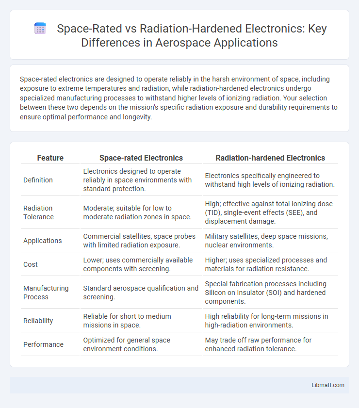 Space-Rated vs Radiation-Hardened Electronics: Key Differences in Aerospace Applications