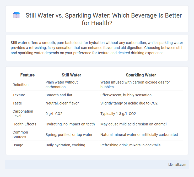 Still Water vs. Sparkling Water: Which Beverage Is Better for Health?