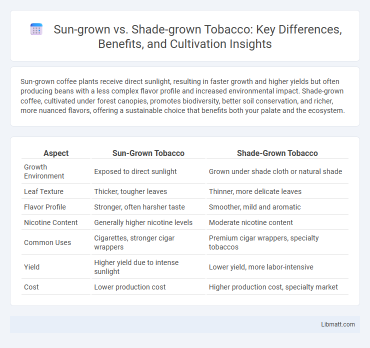 Sun-grown vs. Shade-grown Tobacco: Key Differences, Benefits, and Cultivation Insights