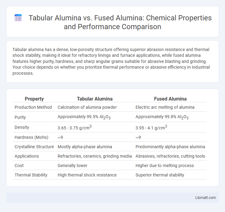 Tabular Alumina vs. Fused Alumina: Chemical Properties and Performance Comparison