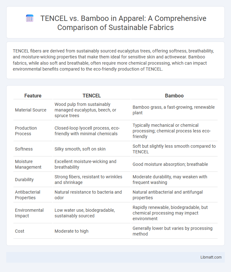 TENCEL vs. Bamboo in Apparel: A Comprehensive Comparison of Sustainable Fabrics