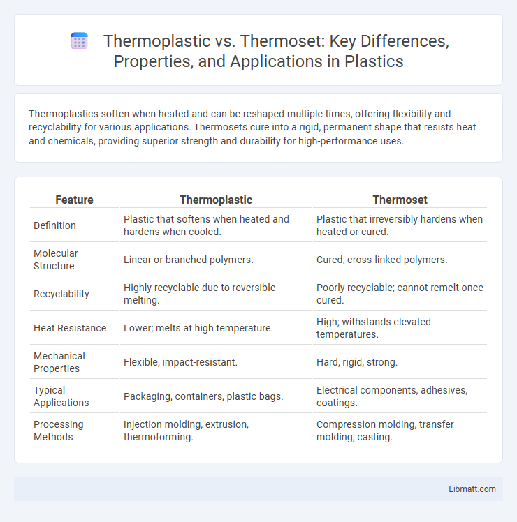 Thermoplastic vs. Thermoset: Key Differences, Properties, and Applications in Plastics