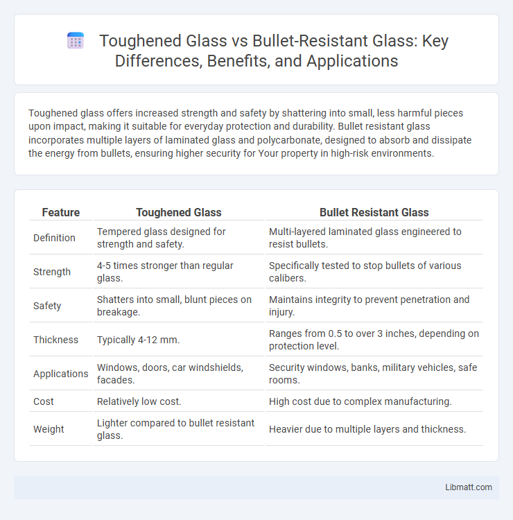 Toughened Glass vs Bullet-Resistant Glass: Key Differences, Benefits, and Applications