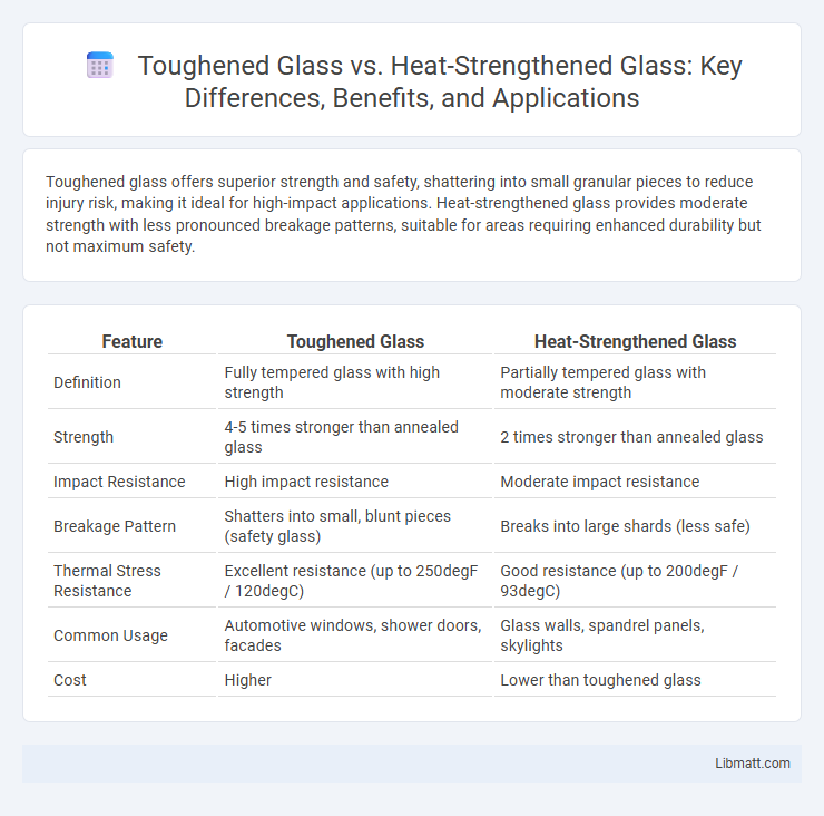 Toughened Glass vs. Heat-Strengthened Glass: Key Differences, Benefits, and Applications