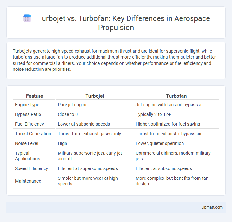 Turbojet vs. Turbofan: Key Differences in Aerospace Propulsion