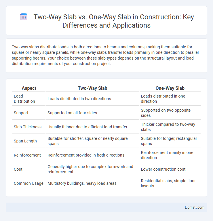 Two-Way Slab vs. One-Way Slab in Construction: Key Differences and Applications