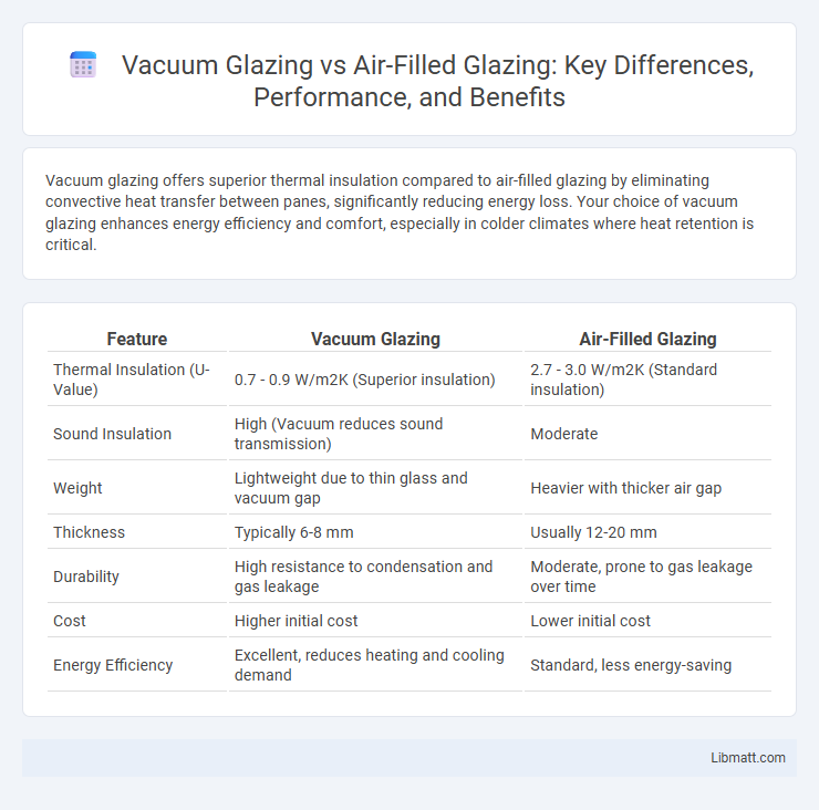 Vacuum Glazing vs Air-Filled Glazing: Key Differences, Performance, and Benefits