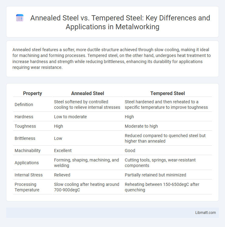 Annealed Steel vs. Tempered Steel: Key Differences and Applications in Metalworking