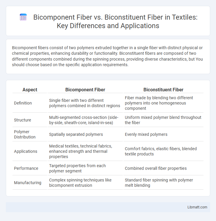 Bicomponent Fiber vs. Biconstituent Fiber in Textiles: Key Differences and Applications