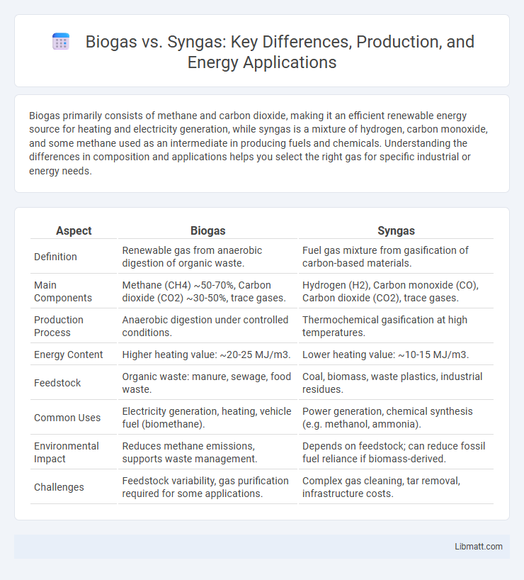 Biogas vs. Syngas: Key Differences, Production, and Energy Applications