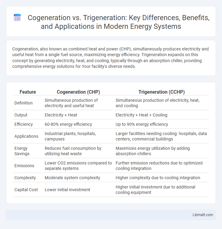 Cogeneration vs. Trigeneration: Key Differences, Benefits, and Applications in Modern Energy Systems