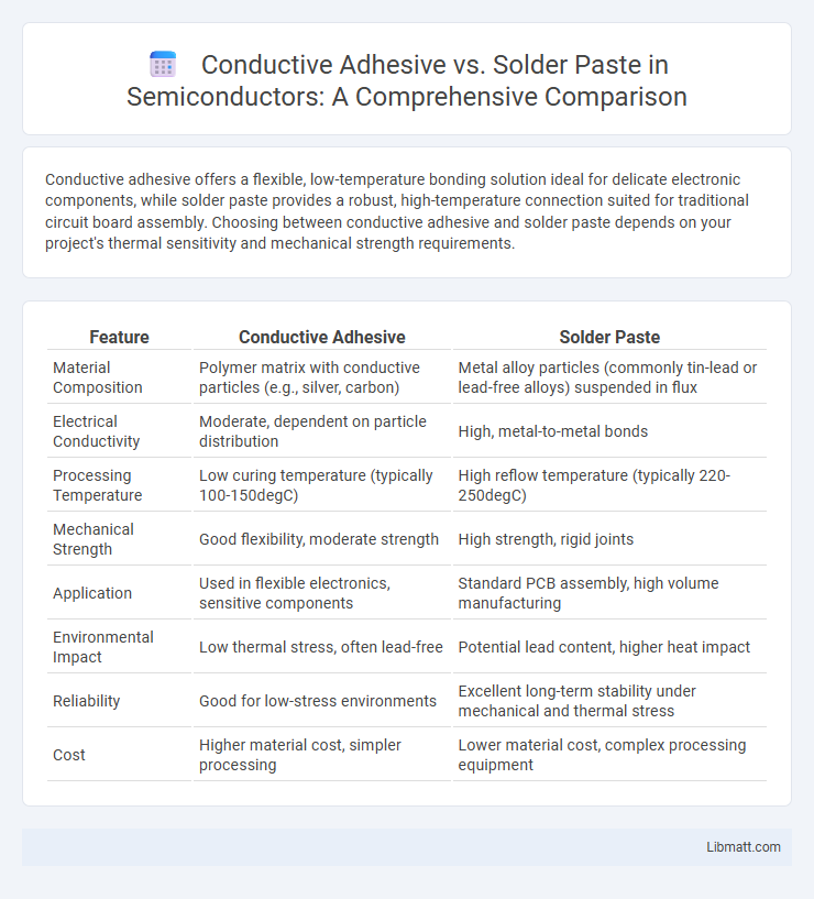 Conductive Adhesive vs. Solder Paste in Semiconductors: A Comprehensive Comparison