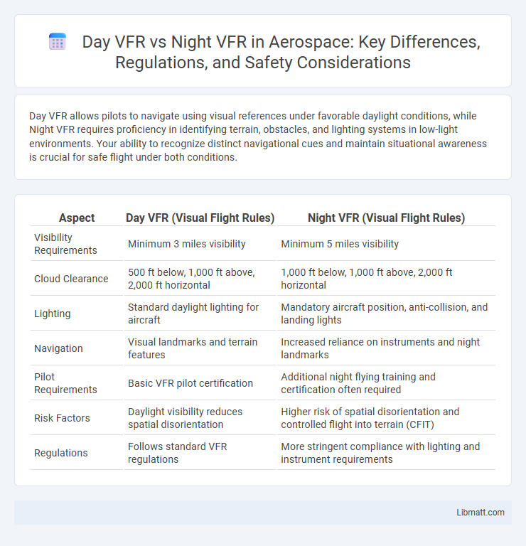Day VFR vs Night VFR in Aerospace: Key Differences, Regulations, and Safety Considerations