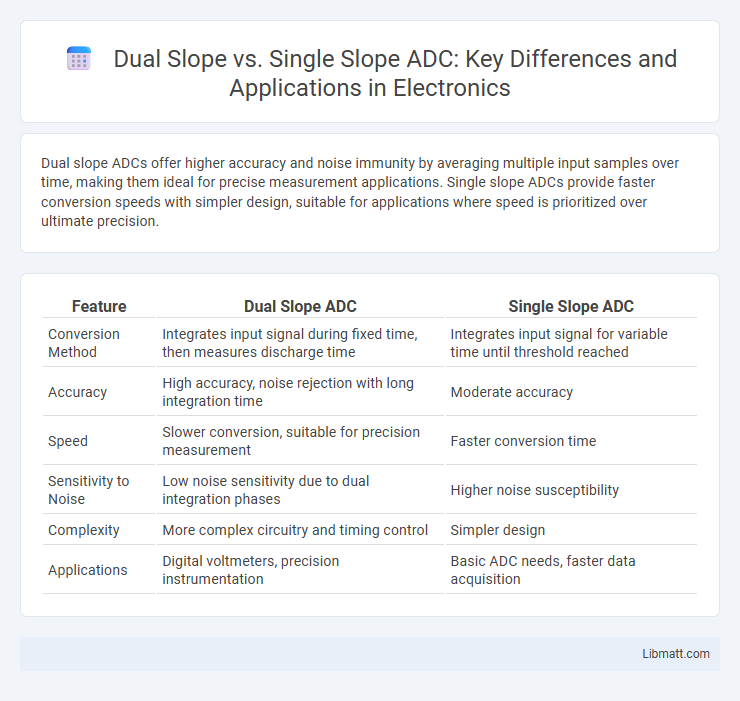 Dual Slope vs. Single Slope ADC: Key Differences and Applications in Electronics