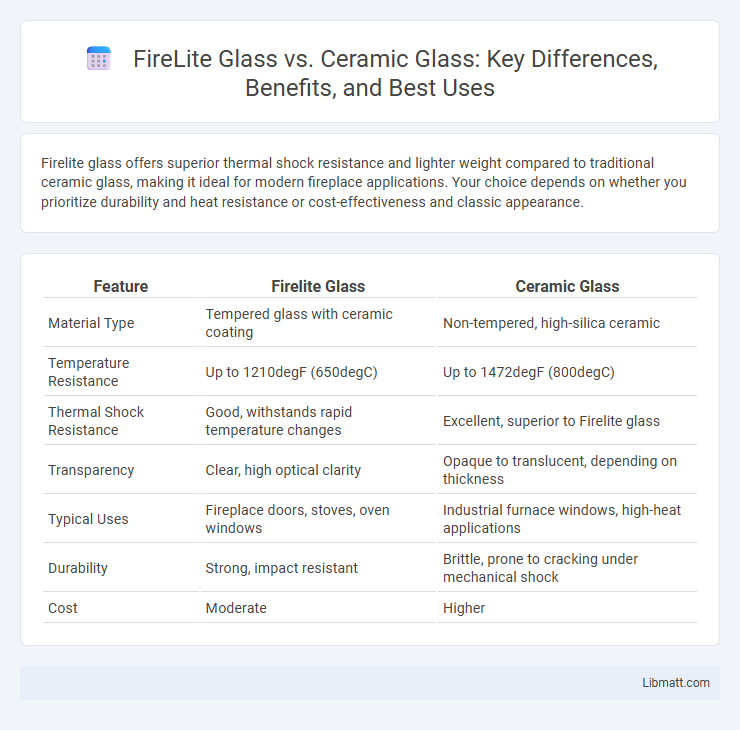 FireLite Glass vs. Ceramic Glass: Key Differences, Benefits, and Best Uses