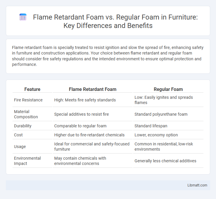 Flame Retardant Foam vs. Regular Foam in Furniture: Key Differences and Benefits