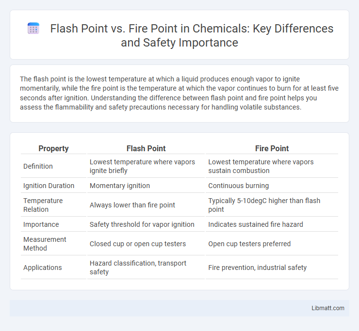 Flash Point vs. Fire Point in Chemicals: Key Differences and Safety Importance