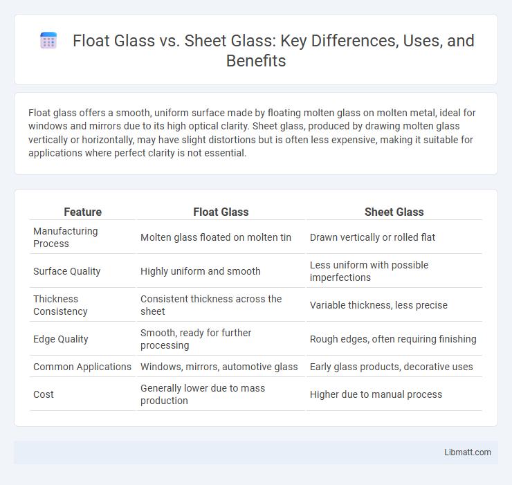Float Glass vs. Sheet Glass: Key Differences, Uses, and Benefits