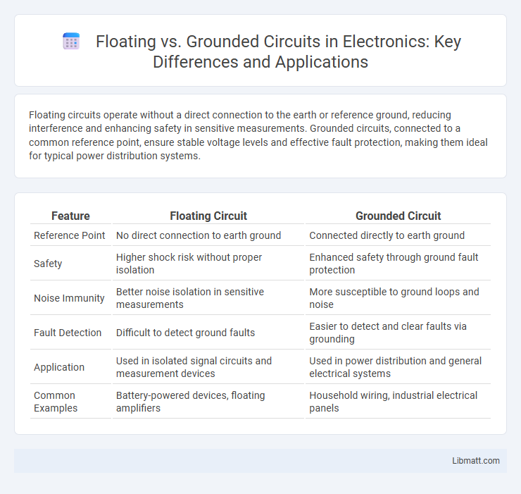Floating vs. Grounded Circuits in Electronics: Key Differences and Applications
