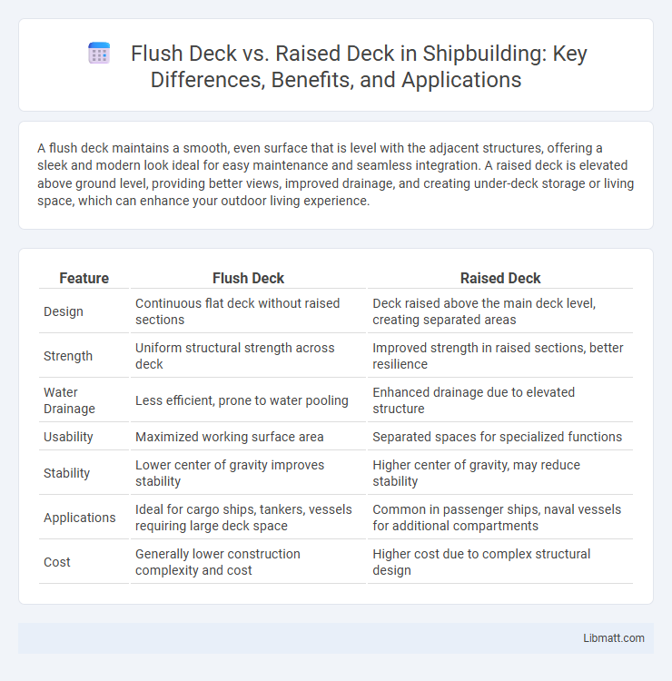 Flush Deck vs. Raised Deck in Shipbuilding: Key Differences, Benefits, and Applications