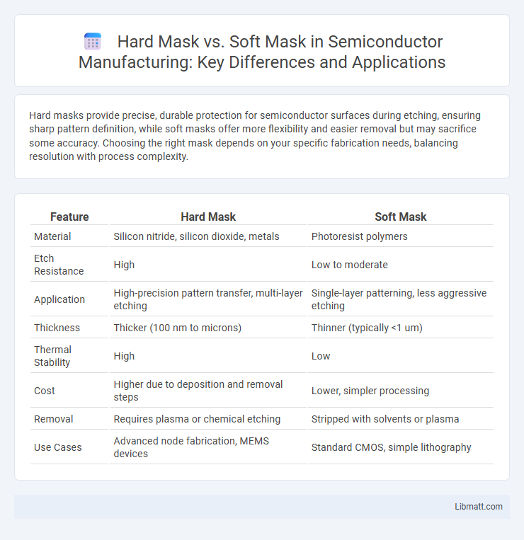 Hard Mask vs. Soft Mask in Semiconductor Manufacturing: Key Differences and Applications