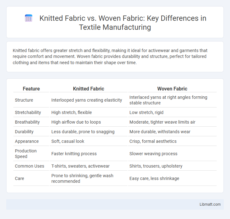 Knitted Fabric vs. Woven Fabric: Key Differences in Textile Manufacturing